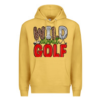 Antique Gold wild about golf Premium Hoodie - Zillion Design Studio