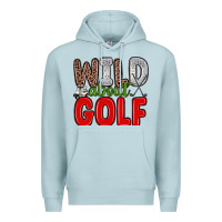 Blue Mist wild about golf Premium Hoodie - Zillion Design Studio