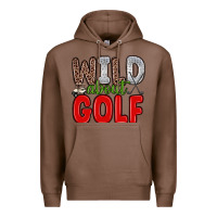 Chestnut wild about golf Premium Hoodie - Zillion Design Studio