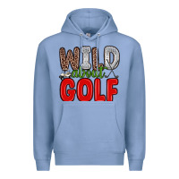 Colony Blue wild about golf Premium Hoodie - Zillion Design Studio