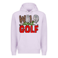 Lilac wild about golf Premium Hoodie - Zillion Design Studio