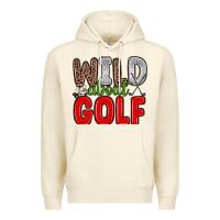 Sandshell wild about golf Premium Hoodie - Zillion Design Studio