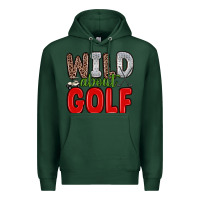 Sports Green wild about golf Premium Hoodie - Zillion Design Studio