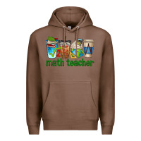 Chestnut math teacher coffee cups Premium Hoodie - texasbilliewilder