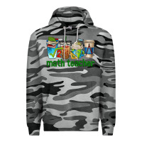 Slate Camo math teacher coffee cups Premium Hoodie - texasbilliewilder
