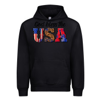 Black god bless the usa Urban Hoodie - texasbilliewilder