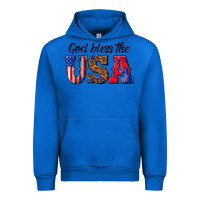 Cobalt god bless the usa Urban Hoodie - texasbilliewilder
