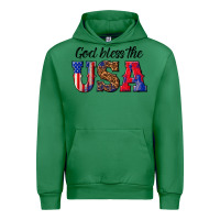 Emerald god bless the usa Urban Hoodie - texasbilliewilder