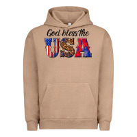 Pigment Burro god bless the usa Urban Hoodie - texasbilliewilder