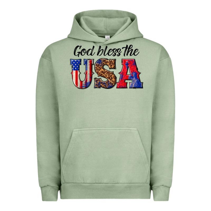 God Bless The Usa Urban Hoodie by texasbilliewilder | Teevron