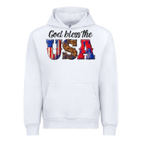 White god bless the usa Urban Hoodie - texasbilliewilder