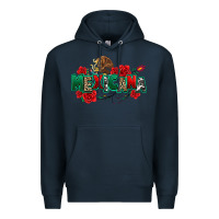 Navy mexicana Premium Hoodie - texasbilliewilder