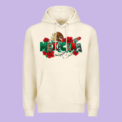 Mexicana Premium Hoodie Designed By Texasbilliewilder