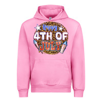 Fuchsia Pink happy 4th of july billie wilder Urban Hoodie - texasbilliewilder