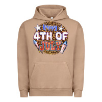 Pigment Burro happy 4th of july billie wilder Urban Hoodie - texasbilliewilder