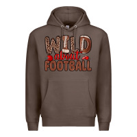 Coffee wild about football Premium Hoodie - Zillion Design Studio