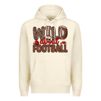Sandshell wild about football Premium Hoodie - Zillion Design Studio