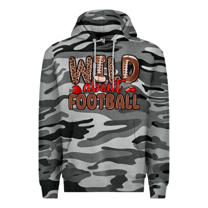 Wild About Football Premium Hoodie by Zillion Design Studio | Teevron