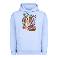 Pigment Grape Ice easter beagle Urban Hoodie - RanaPortraitStore