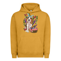 Pigment Peanut Butter easter beagle Urban Hoodie - RanaPortraitStore