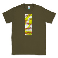 Army Green softball and baseball pen wraps Classic Tee - BundleAndBundleShop