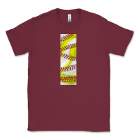 Burgundy softball and baseball pen wraps Classic Tee - BundleAndBundleShop