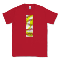 Red softball and baseball pen wraps Classic Tee - BundleAndBundleShop