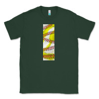 Sports Green softball and baseball pen wraps Classic Tee - BundleAndBundleShop