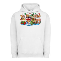 Pigment Lunar Rock christmas cookie coffee cups Urban Hoodie - Zillion Design Studio