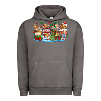 Pigment Tornado christmas cookie coffee cups Urban Hoodie - Zillion Design Studio