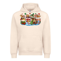 Sandshell christmas cookie coffee cups Urban Hoodie - Zillion Design Studio