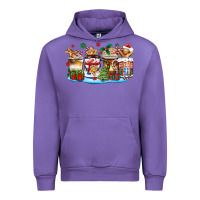 Tulip christmas cookie coffee cups Urban Hoodie - Zillion Design Studio