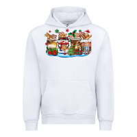 White christmas cookie coffee cups Urban Hoodie - Zillion Design Studio