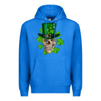 True Royal st. patrick's day skull Premium Hoodie - RanaPortraitStore