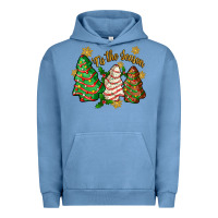 Pigment Pebble Blue tis the season christmas cake Urban Hoodie - Zillion Design Studio
