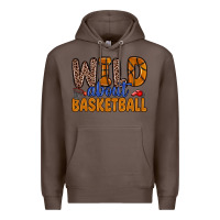 Coffee wild about basketball Premium Hoodie - Zillion Design Studio