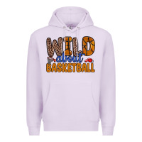 Lilac wild about basketball Premium Hoodie - Zillion Design Studio