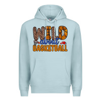 Blue Mist wild about basketball Premium Hoodie - Zillion Design Studio