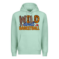 Seafoam wild about basketball Premium Hoodie - Zillion Design Studio
