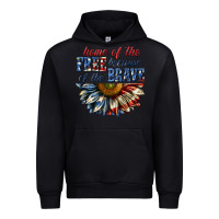 Black home of the free because of the brave sunflower bi Urban Hoodie - texasbilliewilder