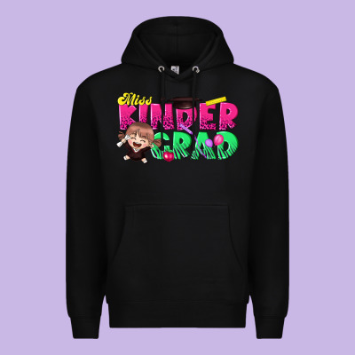 Miss Kinder Grad Premium Hoodie Designed By Texasbilliewilder