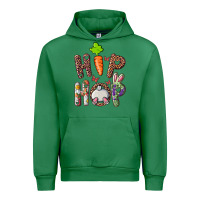 Emerald hip hop easter bunny Urban Hoodie - RanaPortraitStore