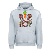 Heather Grey hip hop easter bunny Urban Hoodie - RanaPortraitStore