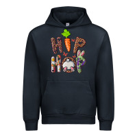 Navy hip hop easter bunny Urban Hoodie - RanaPortraitStore