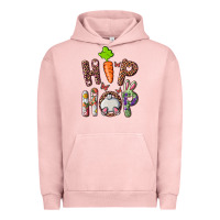 Pigment Salmon hip hop easter bunny Urban Hoodie - RanaPortraitStore
