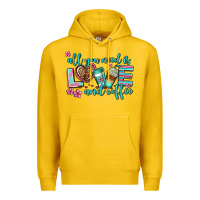Lemon all you need is love and coffee Premium Hoodie - AdoDesignShop