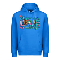 True Royal all you need is love and coffee Premium Hoodie - AdoDesignShop