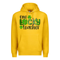 Lemon st. Patrick's day one lucky teacher Premium Hoodie - RanaPortraitStore