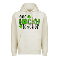 St. Patrick's Day One Lucky Teacher Premium Hoodie | Teevron