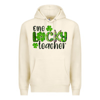 Tofu st. Patrick's day one lucky teacher Premium Hoodie - RanaPortraitStore